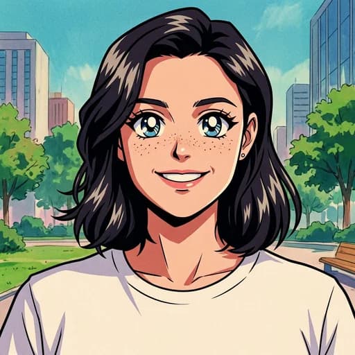 90s Anime AI photo filter