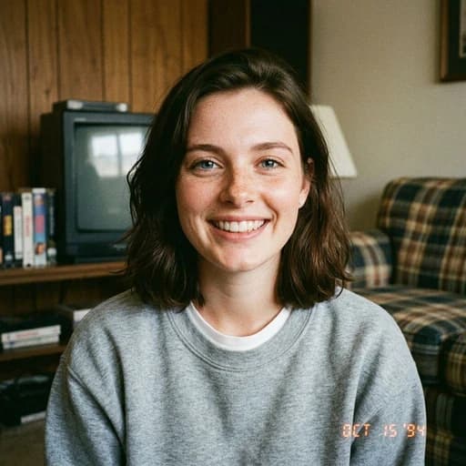 90s AI photo filter