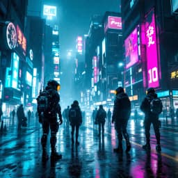 Style Cyberpunk for AI Image