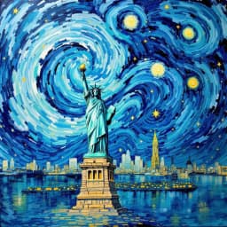 Style Van Gogh for AI Image