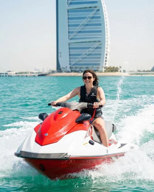 Jet Ski with Burj Al Arab