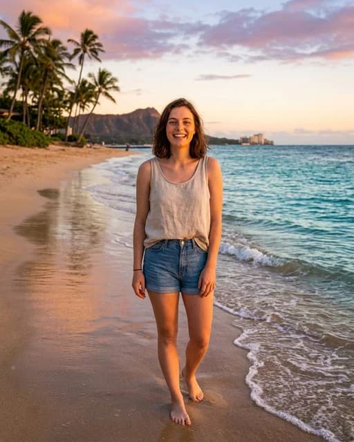 Tropical Beach Sunset