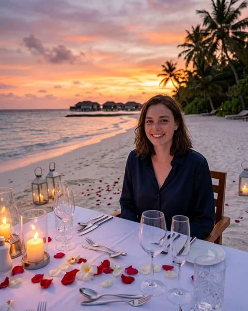 Private Beach Dinner