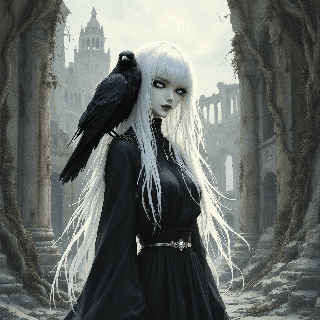 Dark Anime Character image generated with Dark Anime Character AI Image Gener…