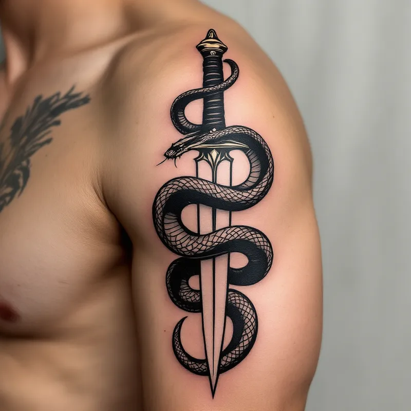 Black-White Tattoo Art image generated with Black-White Tattoo Art AI Image G…
