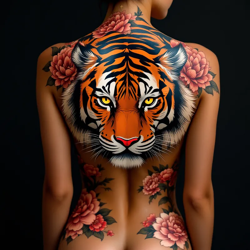 Colored Tattoo Art image generated with Colored Tattoo Art AI Image Generator…