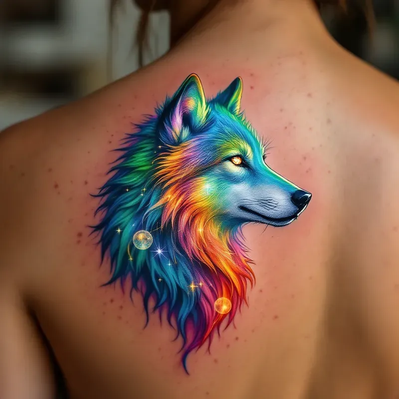 Colored Tattoo Art image generated with Colored Tattoo Art AI Image Generator…