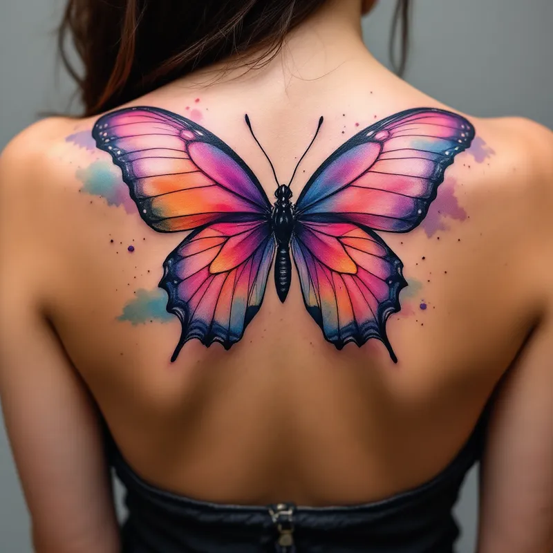 Colored Tattoo Art image generated with Colored Tattoo Art AI Image Generator…
