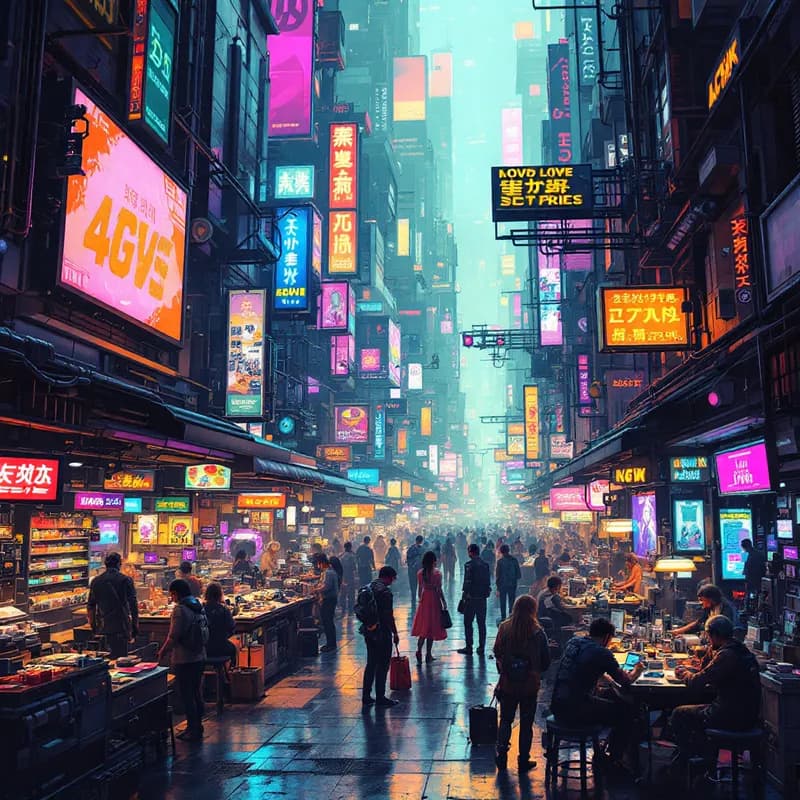 Cyberpunk image generated with Cyberpunk AI Image Generator – Apr 25, 2025