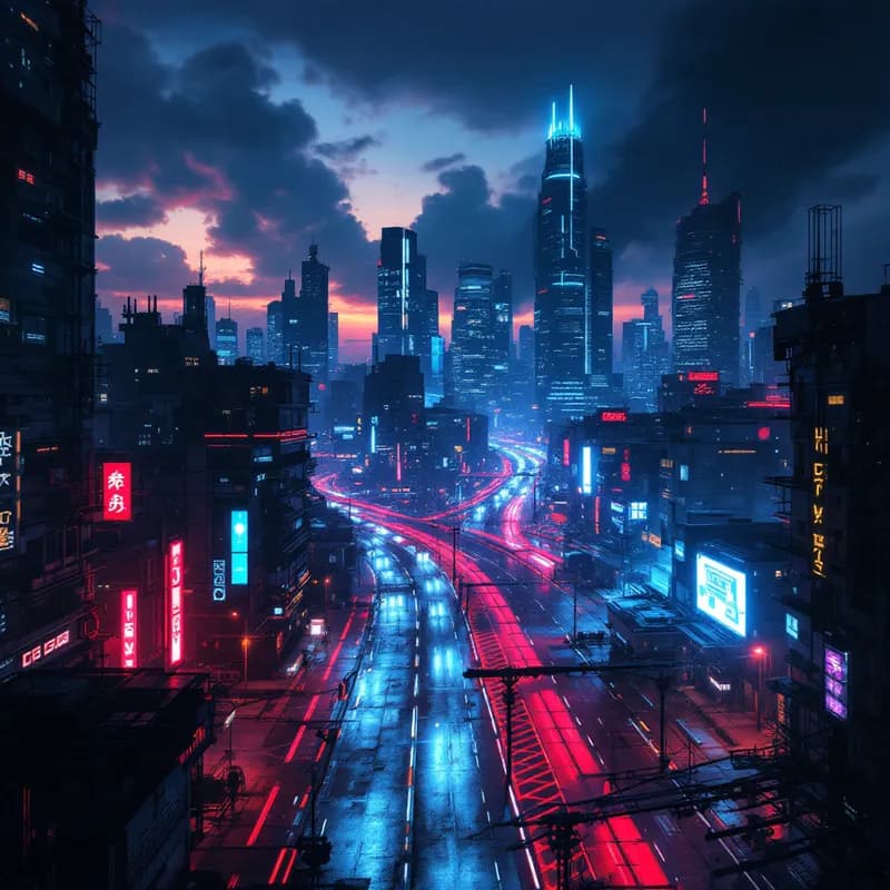 Cyberpunk image generated with Cyberpunk AI Image Generator – Apr 25, 2025