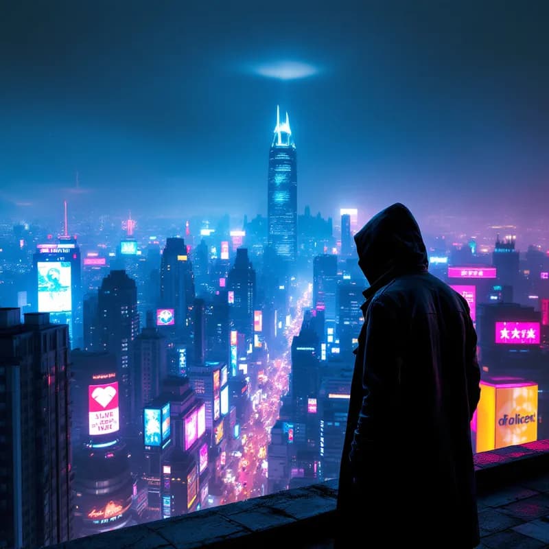 Cyberpunk image generated with Cyberpunk AI Image Generator – Apr 25, 2025